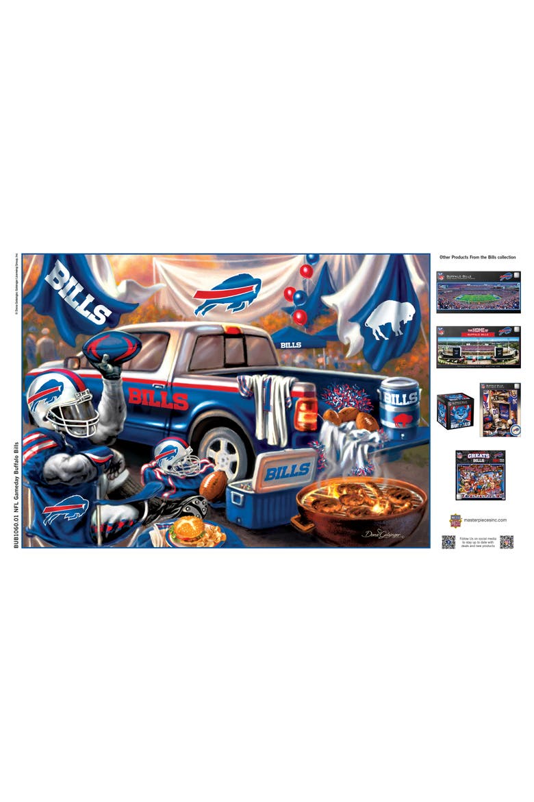 Buffalo Bills Gameday 1000 Piece Puzzle, Alternate, color, Multicolor