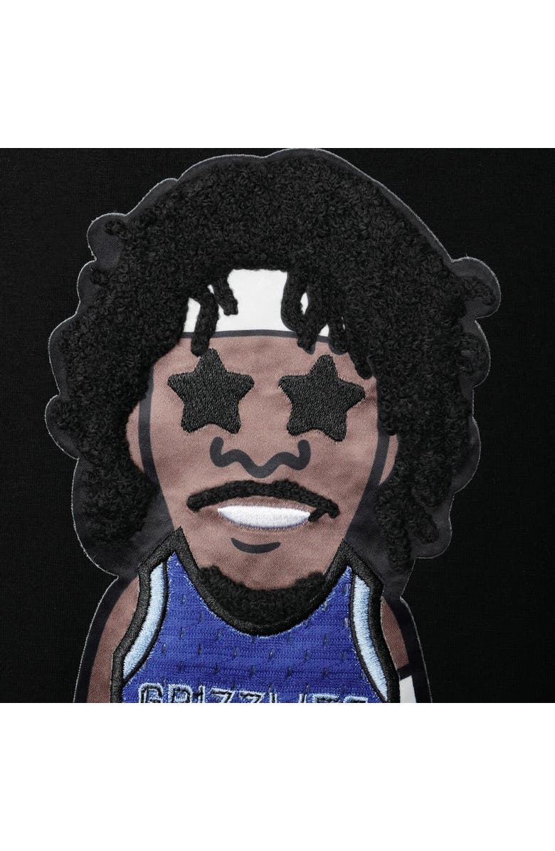 PRO STANDARD Men's Pro Standard Ja Morant Black Memphis Grizzlies Caricature T-Shirt, Alternate, color, 