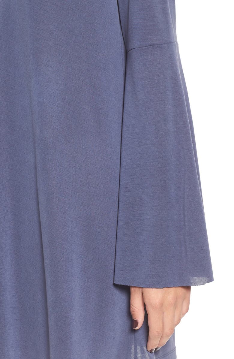 All in Favor Bell Sleeve V-Neck Knit Dress, Alternate, color,