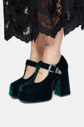 Disturbia Platform Block Heel