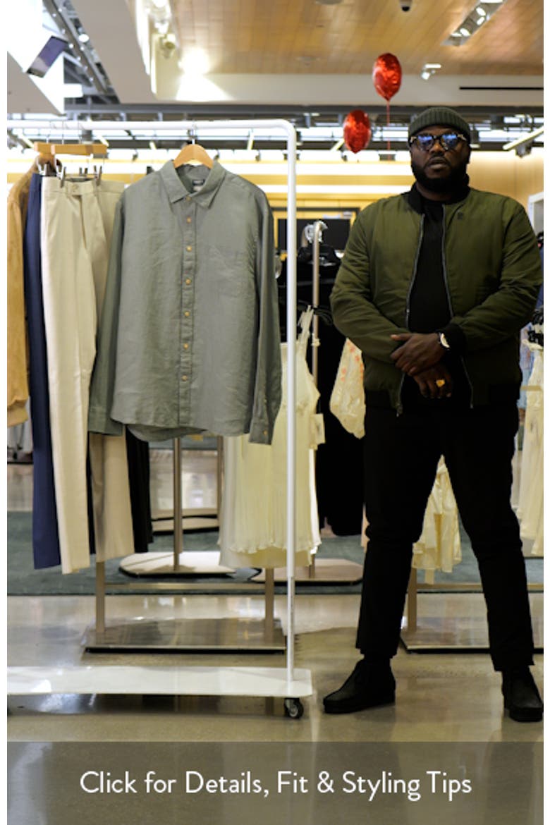Laguna Linen Button-Up Shirt video