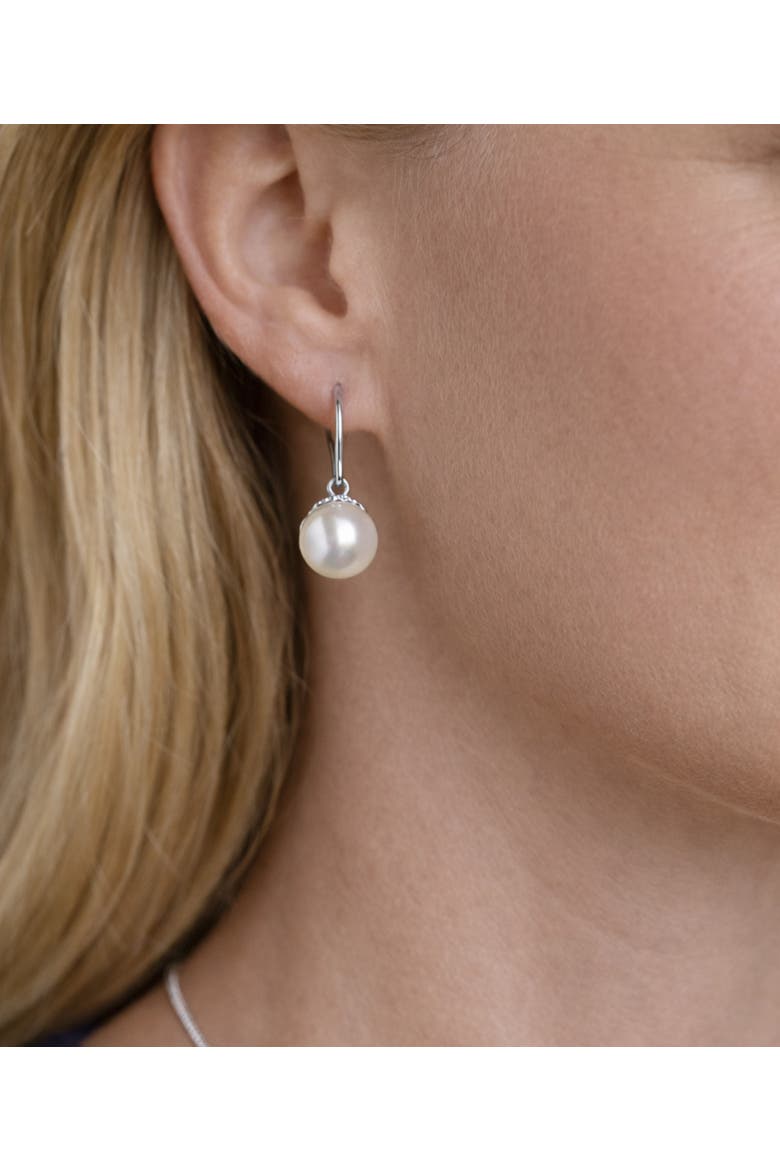 White Freshwater Pearl Linda Pendant & Earring Set, Alternate, color, White Pearls