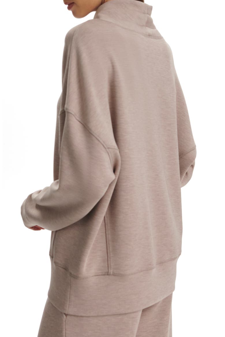 Oakdale Drawstring Sweatshirt, Alternate, color, TAUPE MARL