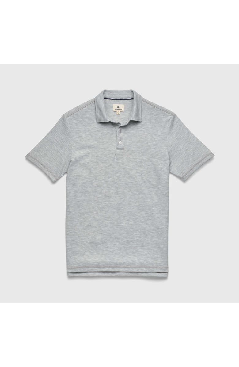 Surfside Supply Co. Ryan Pique Polo, Main, color, Heather Grey