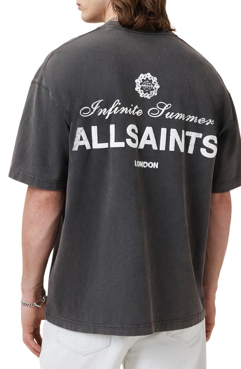 AllSaints Soleil Graphic T-Shirt, Alternate, color, 