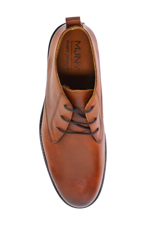 Marc Joseph New York Chicago Chukka Boot In Cognac Grainy