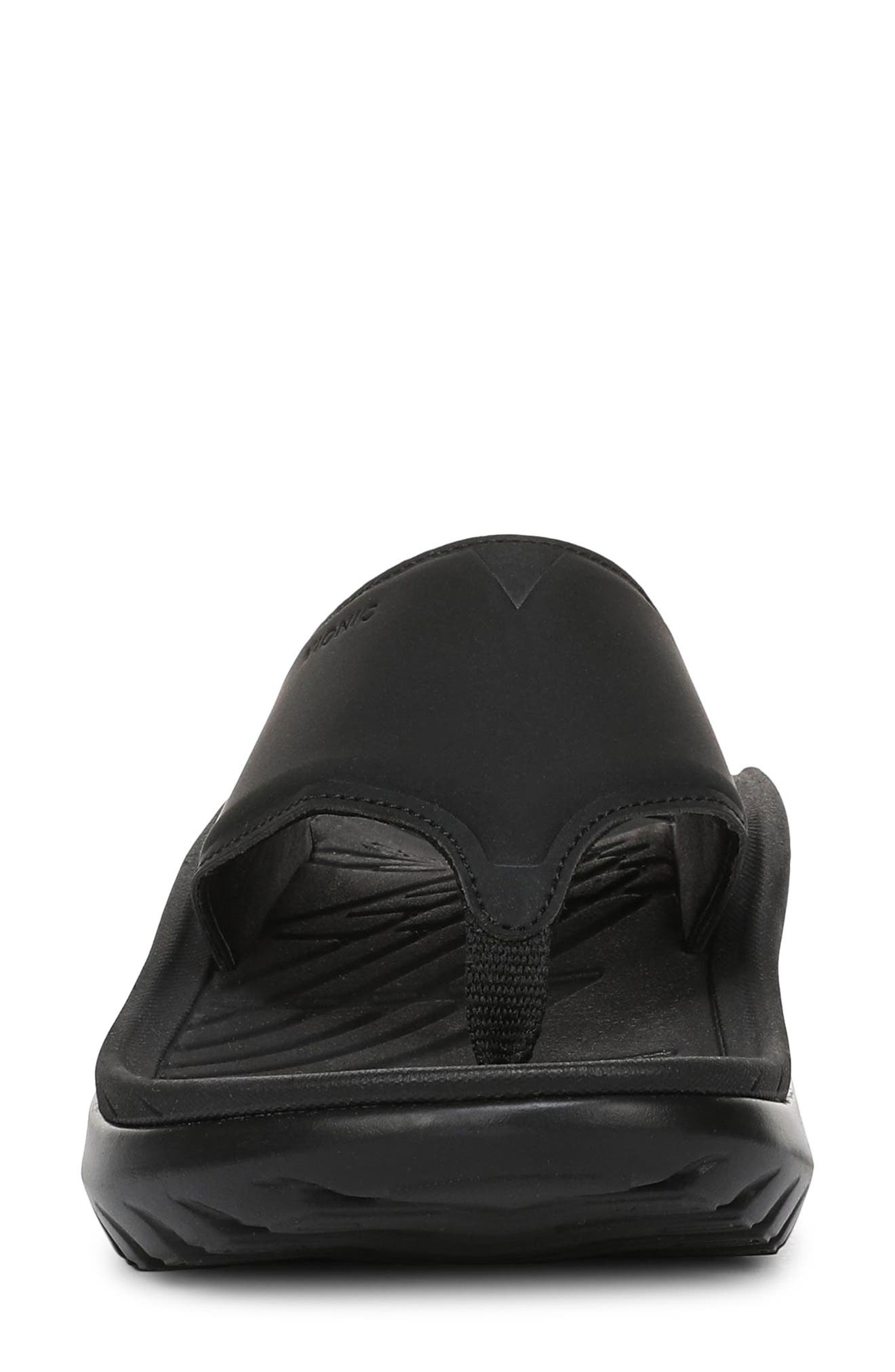 Vionic Restore III Platform Flip-Flop, Alternate, color, Black