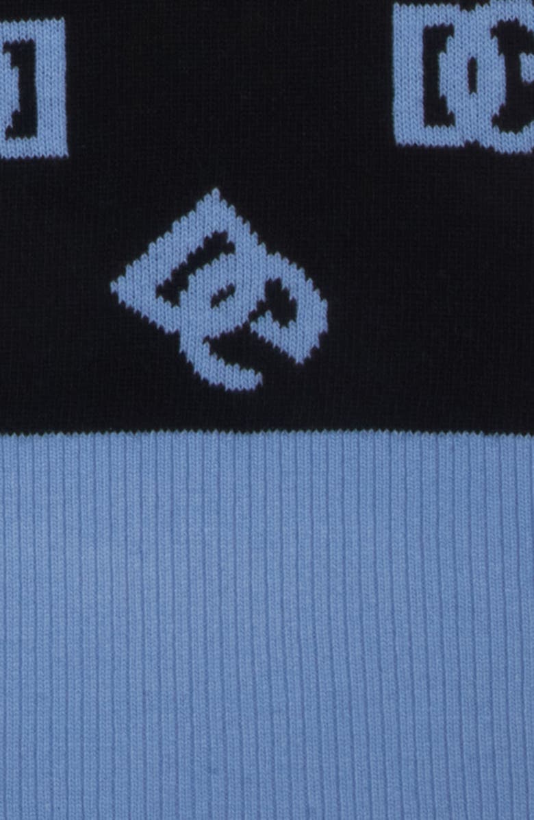 Dolce&Gabbana DG Logo Colorblock Wool Scarf, Alternate, color, B0143 Very Light Blue