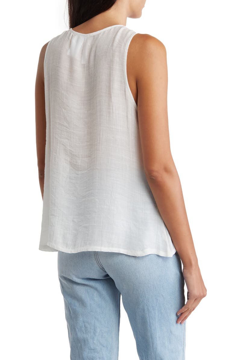 Forgotten Grace Mixed Media Crochet Lace Top, Alternate, color,
