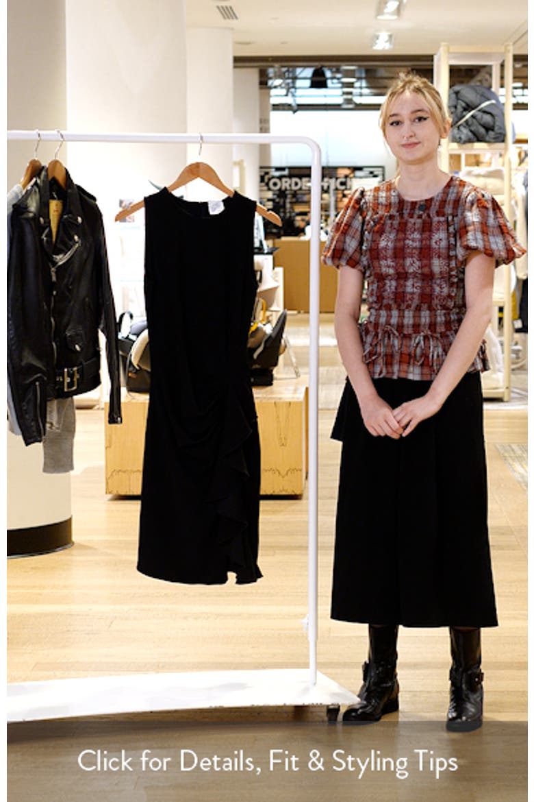 Theodora Ruffle Sleeveless Dress video