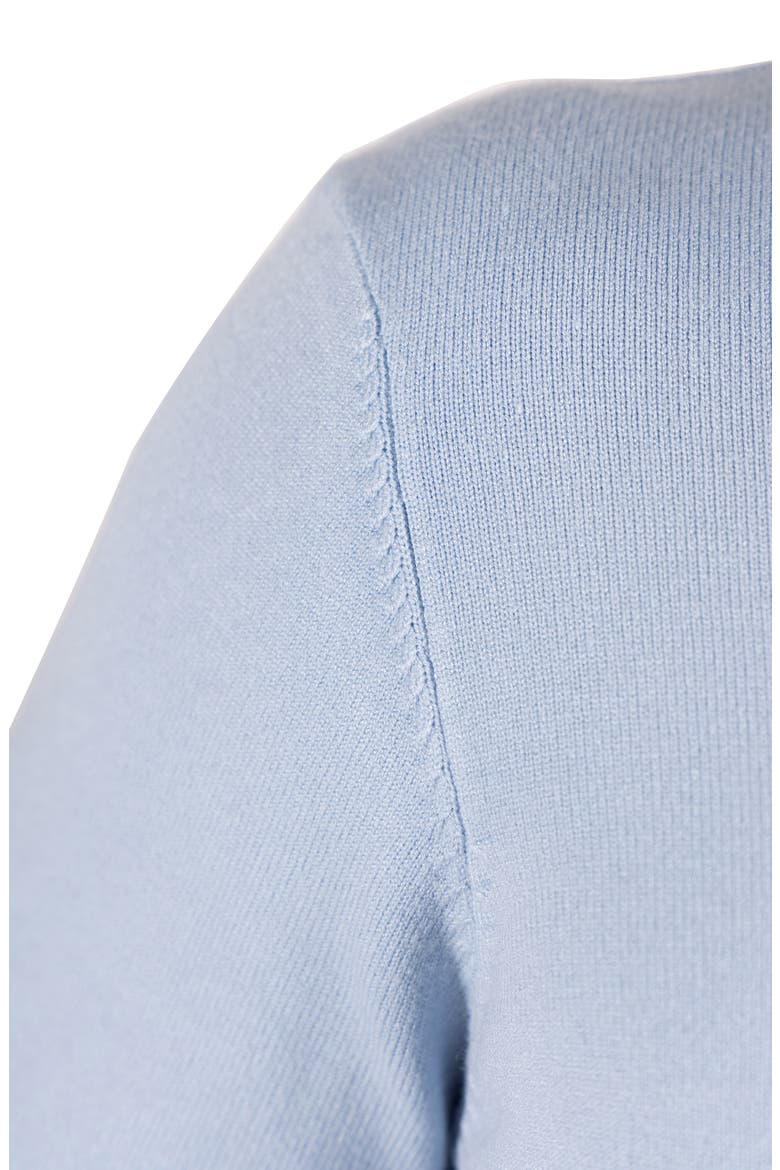 Turtleneck Pullover Sweater, Alternate, color, POWDER BLUE