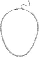 Nadri Twinnie Cubic Zirconia Adjustable Collar Necklace