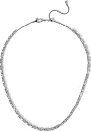 Nadri Twinnie Cubic Zirconia Adjustable Collar Necklace