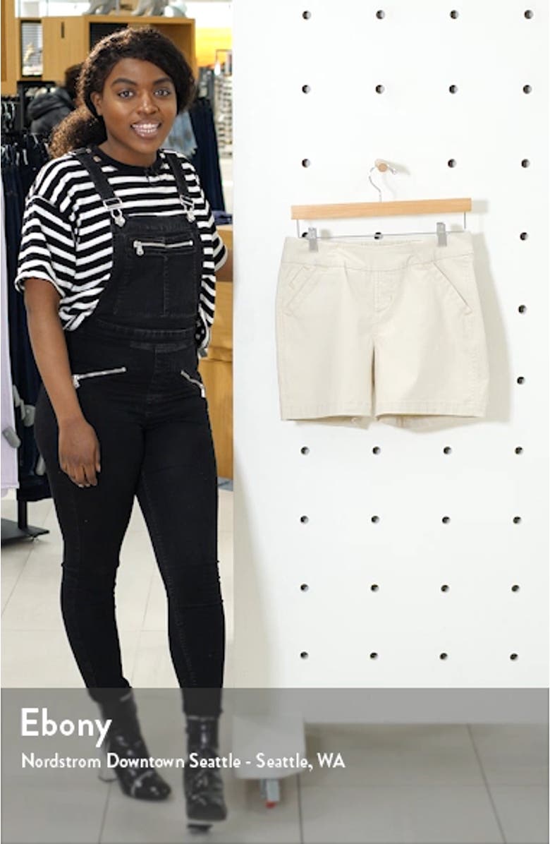 Jeans Gracie Cotton Blend Shorts, sales video thumbnail