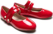 Tulleen Dorothea Banded Patent Flats