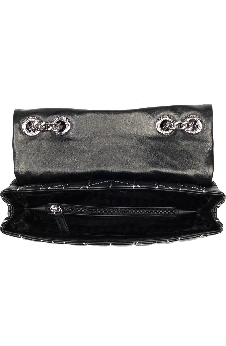 KARL LAGERFELD PARIS Lafayette Star Studded Shoulder Bag, Alternate, color,