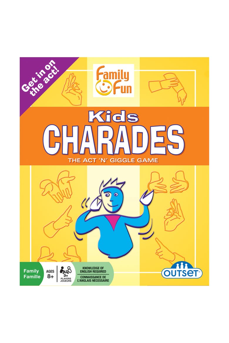 Outset Media Kids Charades, Alternate, color, Multicolored