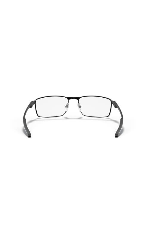 Oakley 55mm Rectangle Optical Glasses In Black