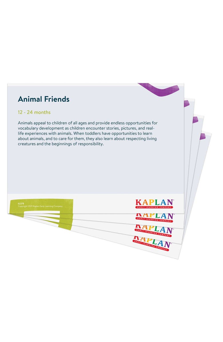 Kaplan Early Learning Company Animal Friends Learning Kit - Bilingual, Alternate, color, Multicolor