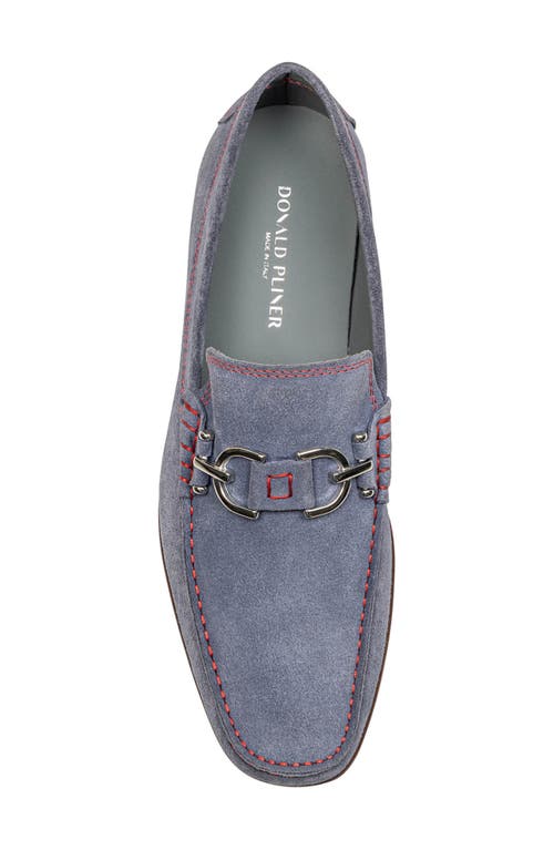 Donald Pliner Dacio Bit Loafer In Sky