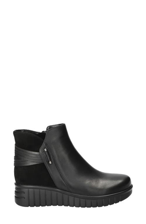 Bella Vita Sueann Platform Bootie In Black