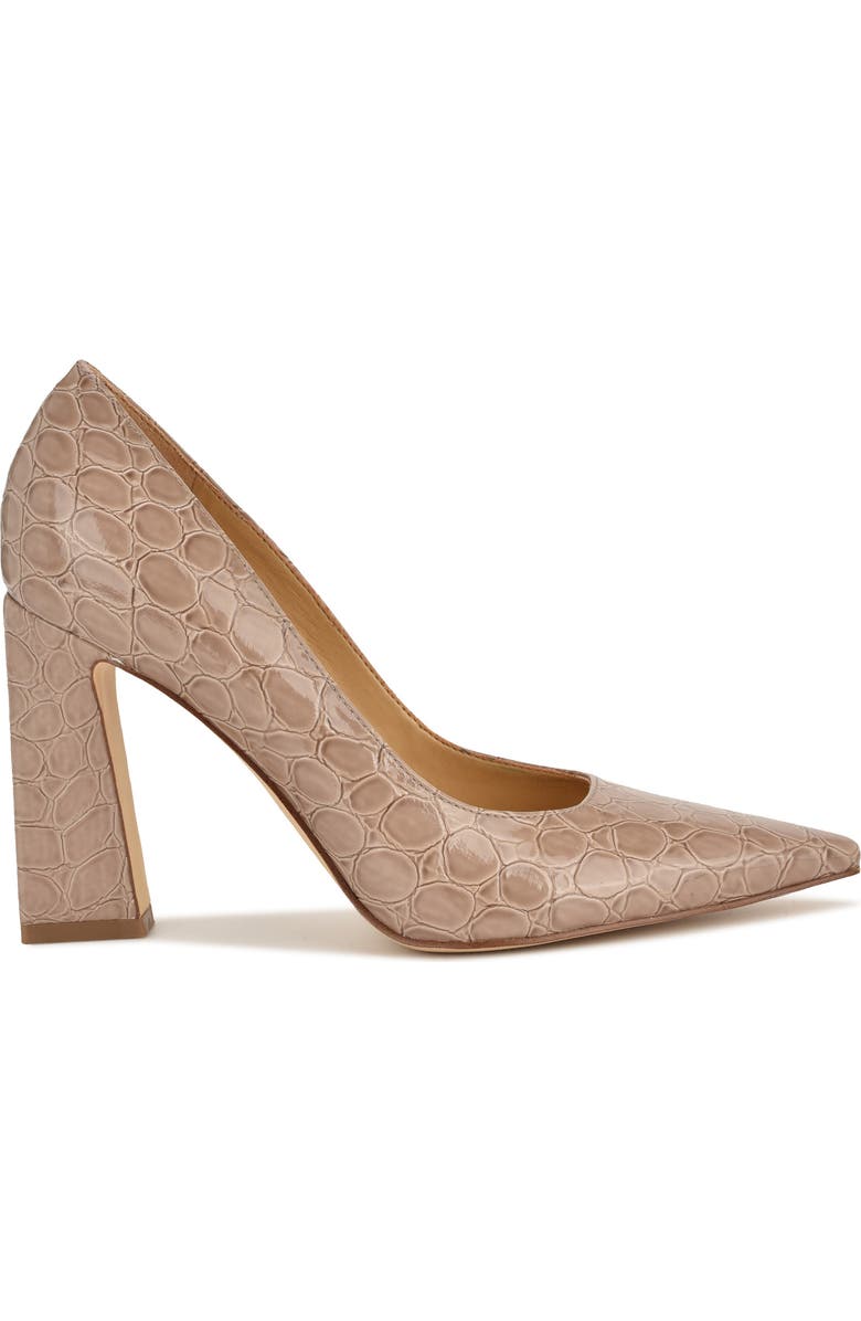 Nine West Tamant Pointed Toe Pump, Alternate, color, Light Natural