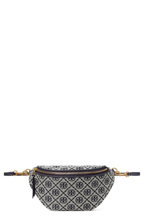 T Monogram Jacquard Belt Bag