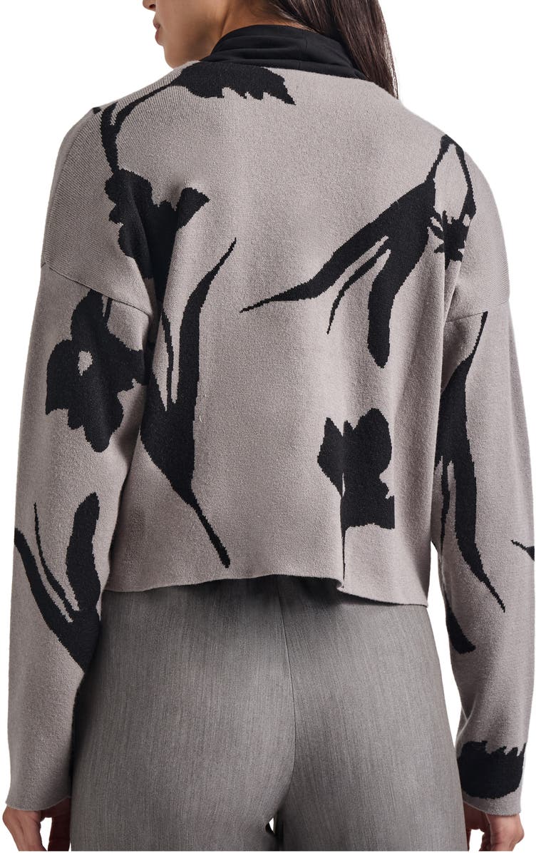 Misook Crop Knit Jacket, Alternate, color, 