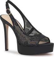 Jessica Simpson Sibilla Slingback Platform Sandal