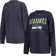 G-III 4HER BY CARL BANKS Women's G-III 4Her by Carl Banks College Navy Seattle Seahawks Comfy Cord Pullover Sweatshirt
