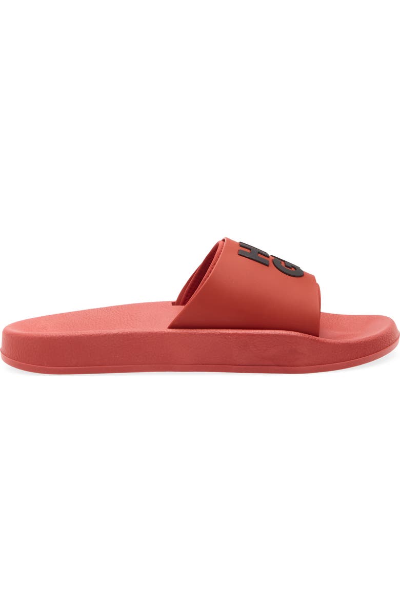 BOSS Nil Slide Sandal, Alternate, color, Red