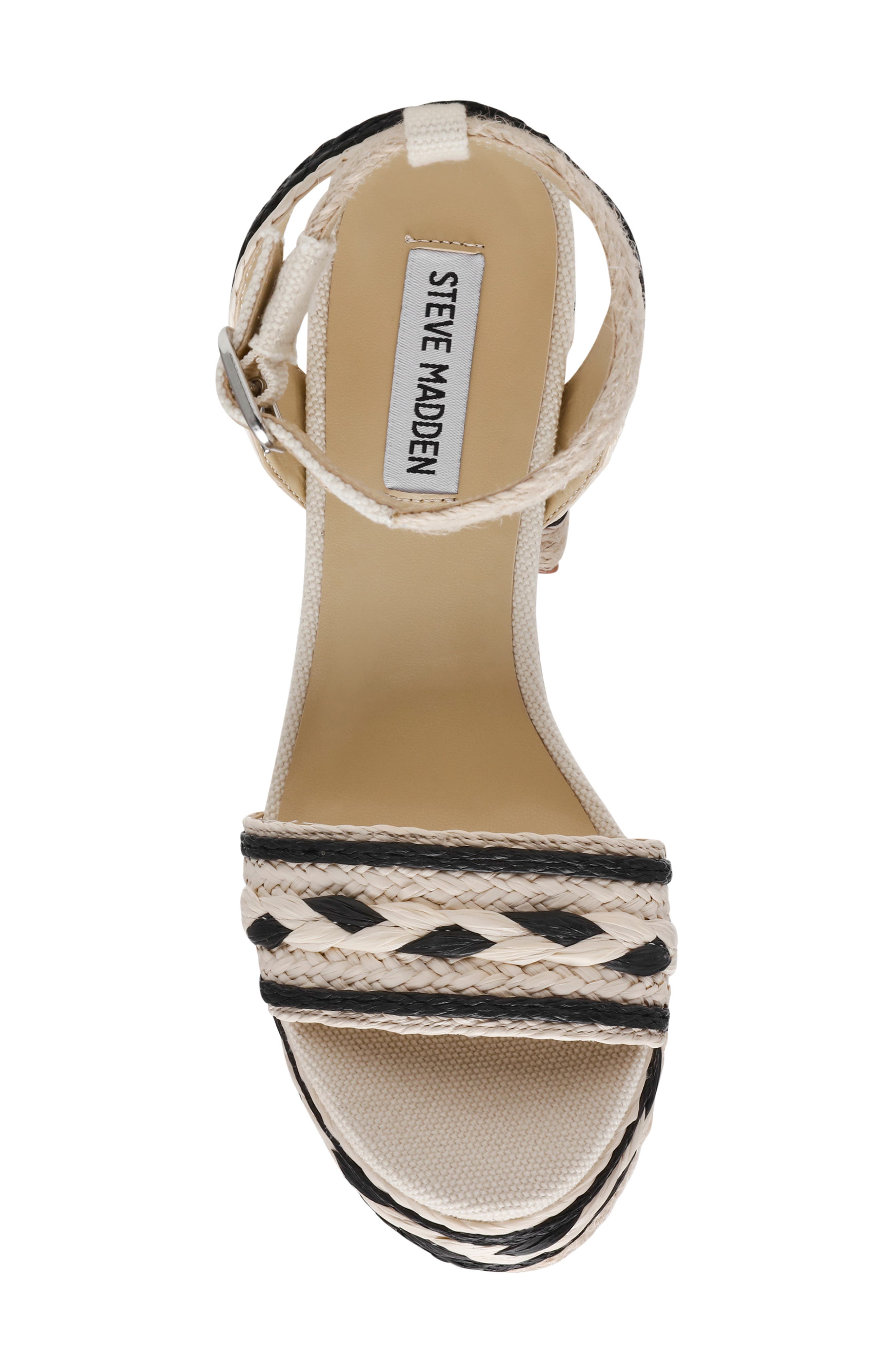Steve Madden Lucci Espadrille Ankle Strap Platform Sandal, Alternate, color, 