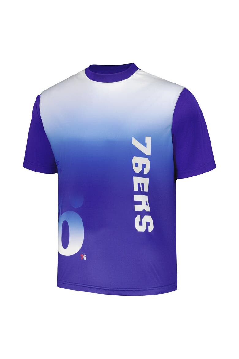Men's Royal Philadelphia 76ers Sublimated T-Shirt, Alternate, color, Royal
