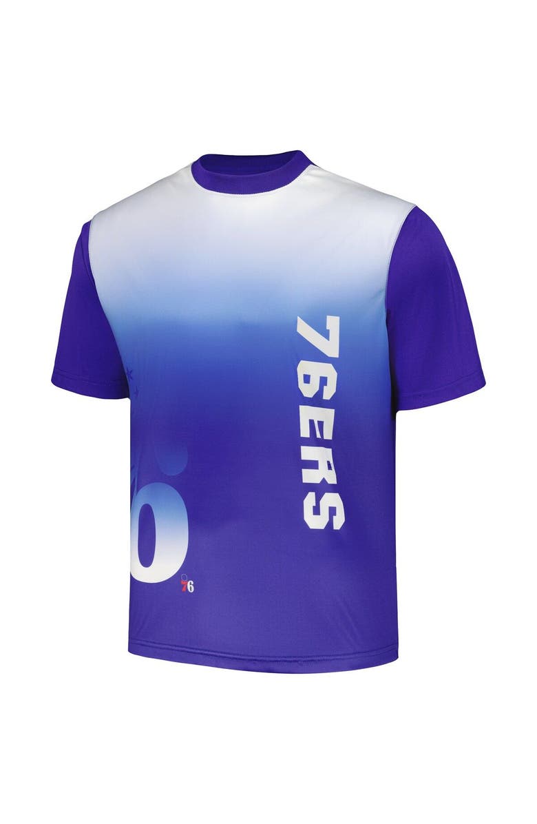 FANATICS Men's Royal Philadelphia 76ers Sublimated T-Shirt, Alternate, color, Royal