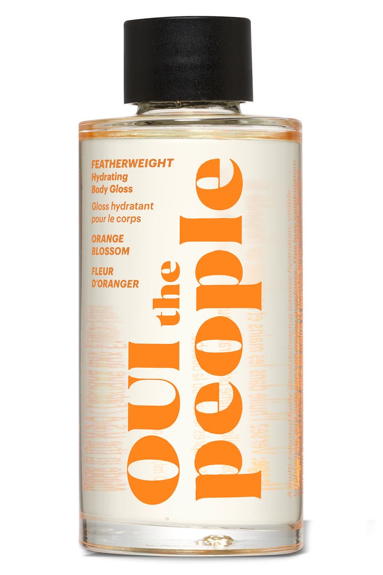 Featherweight Hydrating Body Gloss, Main, color, ORANGE BLOSSOM