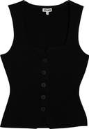 STAUD Marisa Square Neck Top