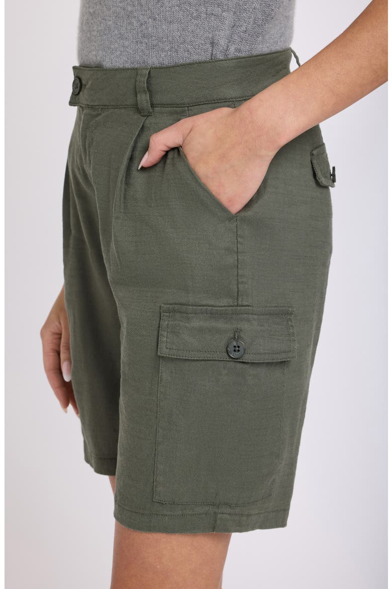 Cargo Bermuda Shorts, Alternate, color, DESERT GREEN