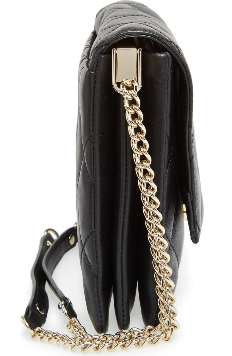 Kate Spade New York 'emerson place overlay - lenia' leather shoulder bag, Alternate, color,