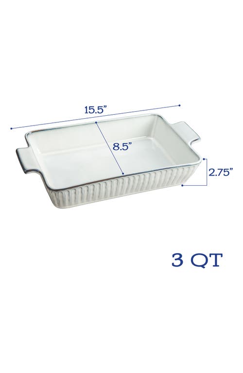 Bia Cordon Bleu 2-piece Colonnade Bake Set In Cream