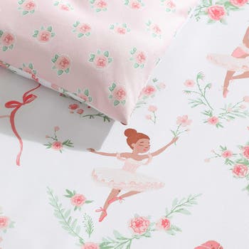 Ballerina Divas 3-Piece Twin Microfiber Comforter & Sham Set