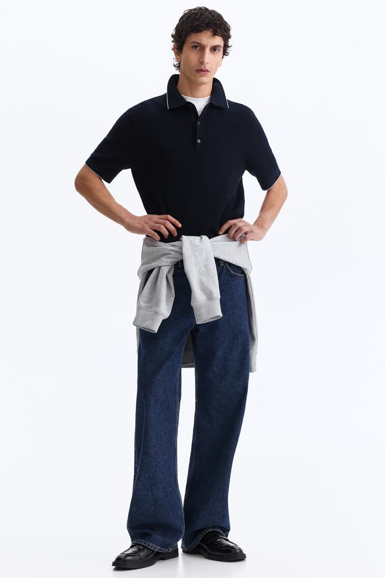 Slim Fit Polo Shirt, Alternate, color, Dark blue