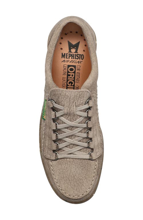 Mephisto Rainbow Sneaker In Warm Grey
