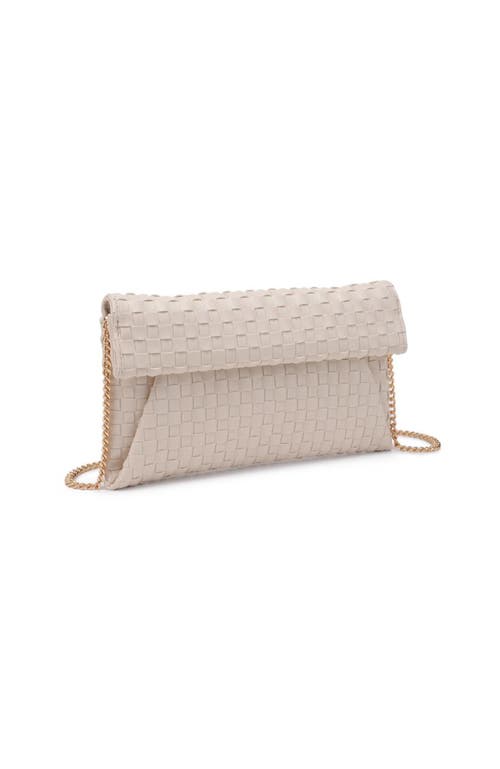 Moda Luxe Priscilla Clutch In Ivory
