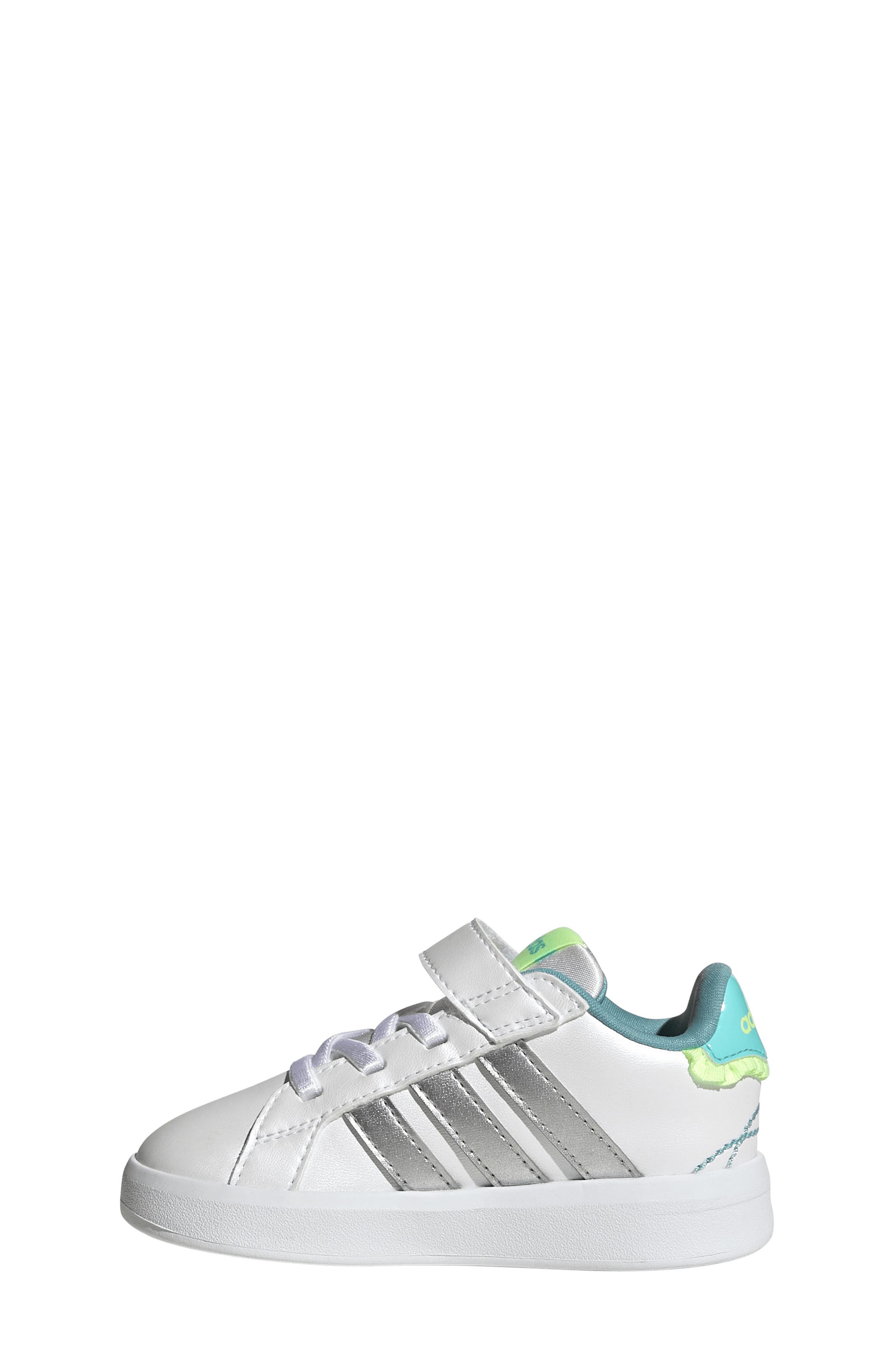 adidas Kids' Grand Court 3.0 Sneaker, Alternate, color, Ftwwht/Sil