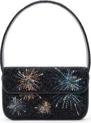 STAUD Tommy Beaded Shoulder Bag