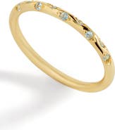 Mint & Lily Dainty Constellation Birthstone Ring