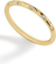 Mint & Lily Dainty Constellation Birthstone Ring