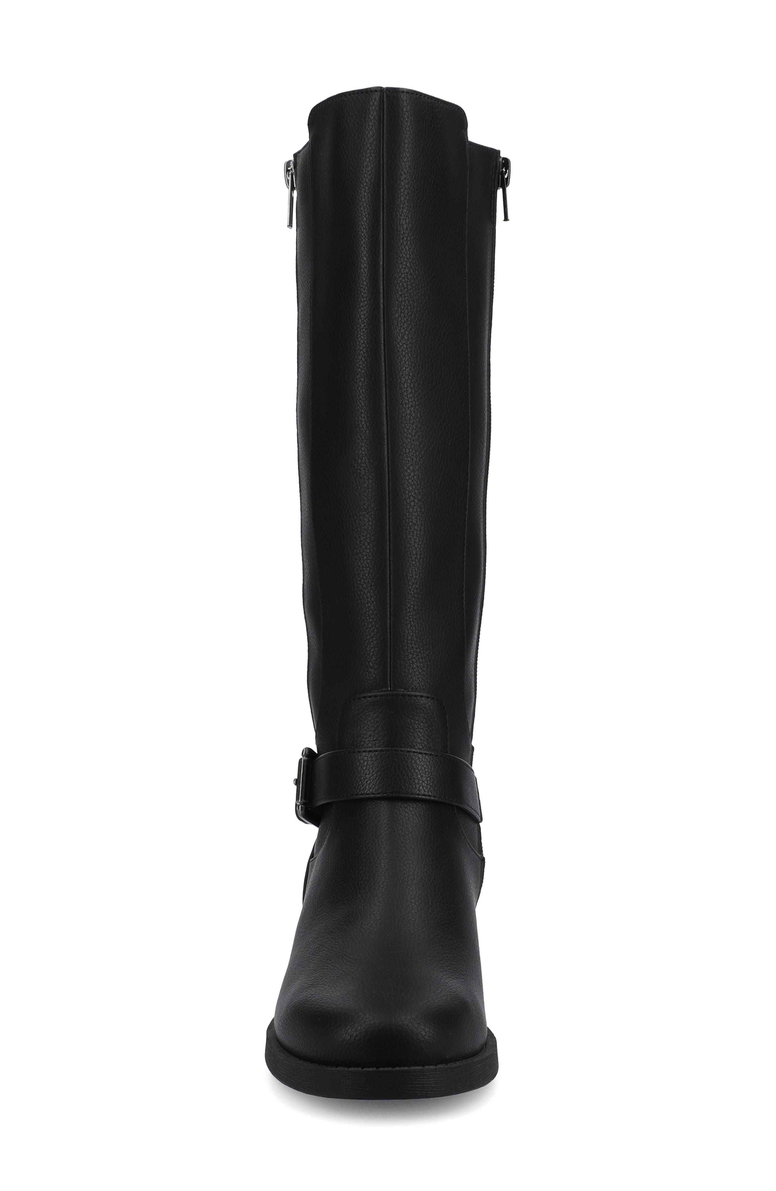 Journee Collection Yasmina Knee High Boot, Alternate, color, Black