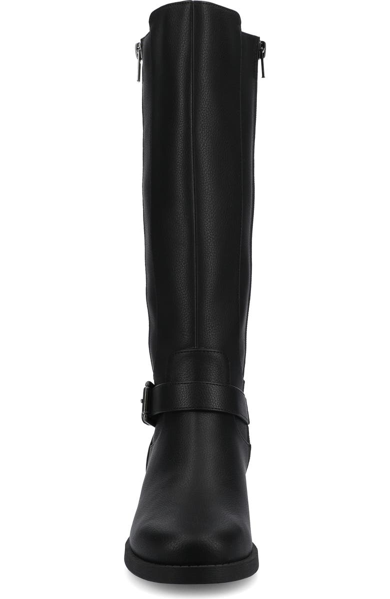 Journee Collection Yasmina Knee High Boot, Alternate, color, Black