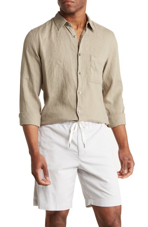 Irving Linen Button-Up Shirt